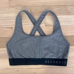 UA Gray Sports Bra